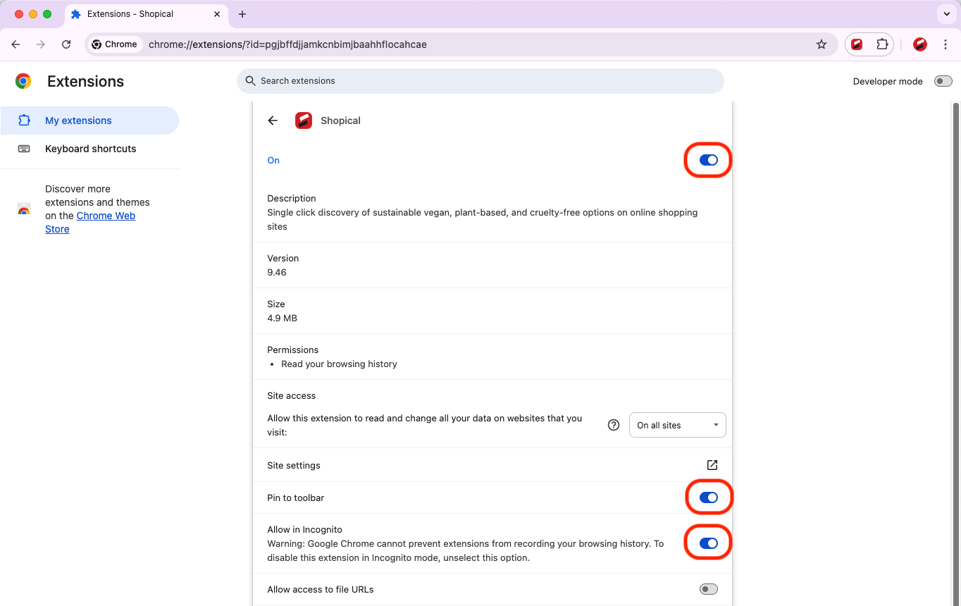 Chrome Step 3